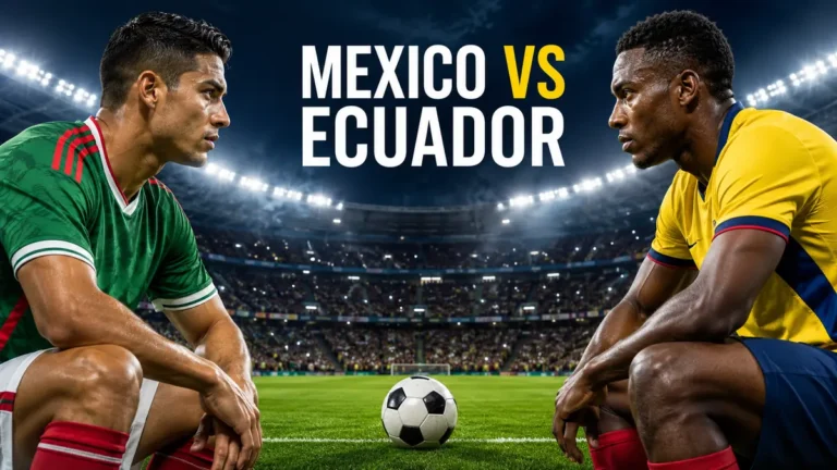 mexico vs ecuador: 2026 Result, Goals and H2H