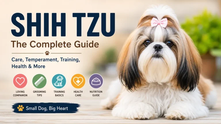 shih tzu: Temperament, Care, Health & Lifespan