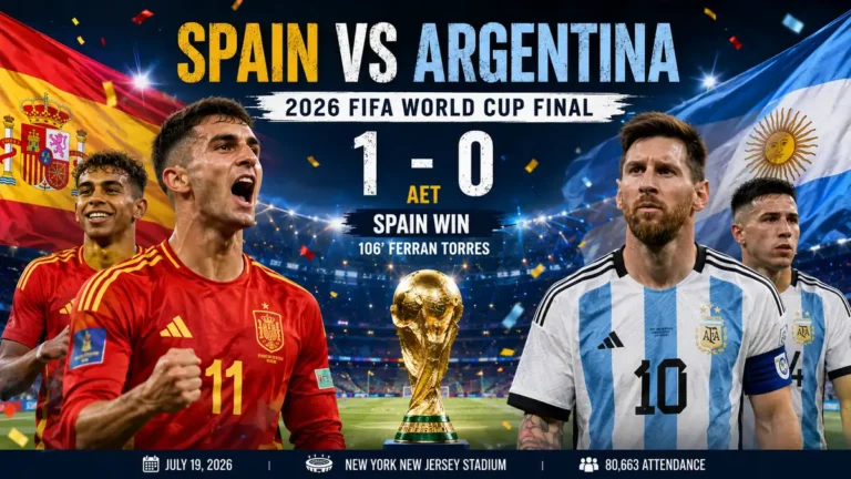 Spain vs Argentina: World Cup Final, H2H & Result
