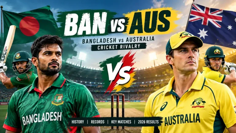 ban vs aus: Bangladesh vs Australia Cricket Guide