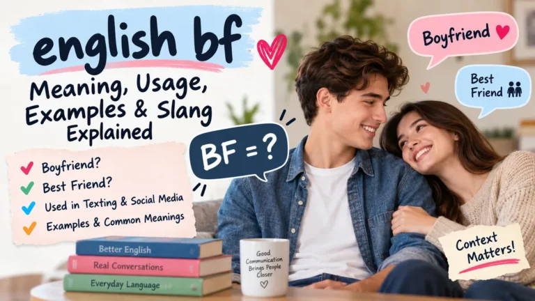 english bf: Meaning, Usage & Examples Explained