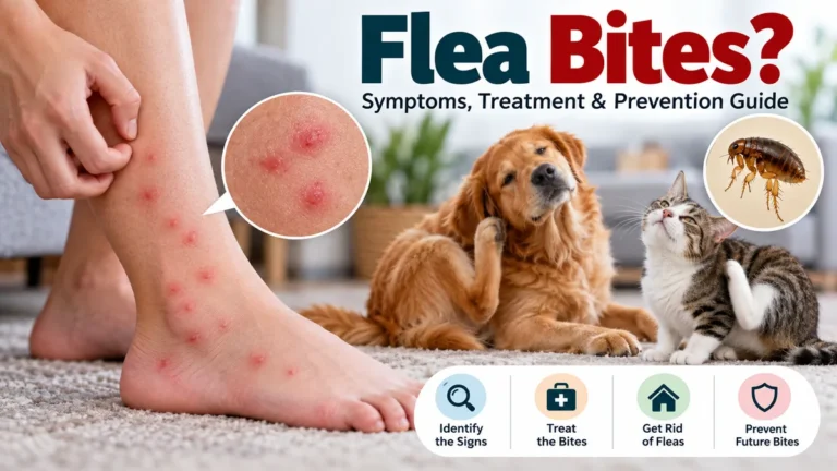 Flea Bites? Symptoms, Treatment & Prevention Guide