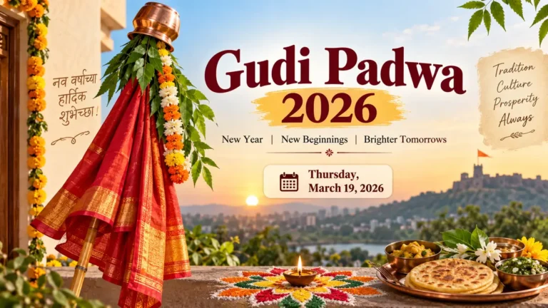 gudi padwa 2026: Date, Time, Rituals & Significance