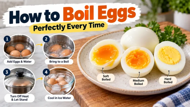 How to Boil Eggs Perfectly Every Time