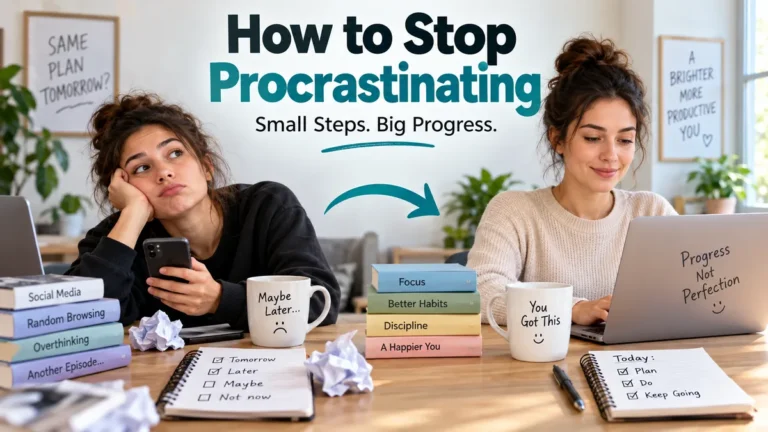 How to Stop Procrastinating: Practical Strategies That Work