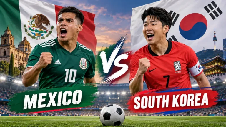 mexico vs south korea: 2026 World Cup Result & H2H