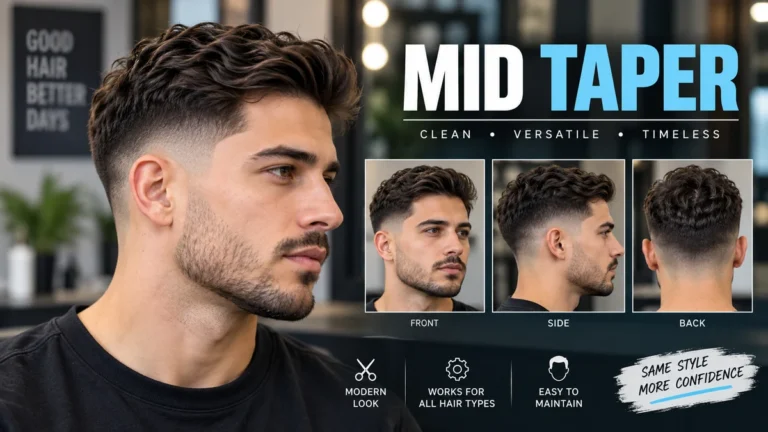 Mid Taper: Haircut Styles, Guide & Barber Tips