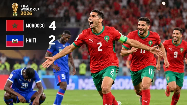 morocco vs haiti: World Cup 2026 Match Recap