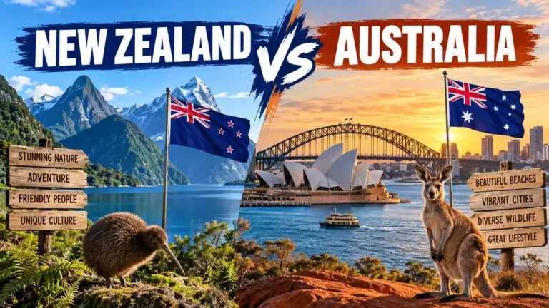 new zealand vs australia: Which Is Better to Visit?