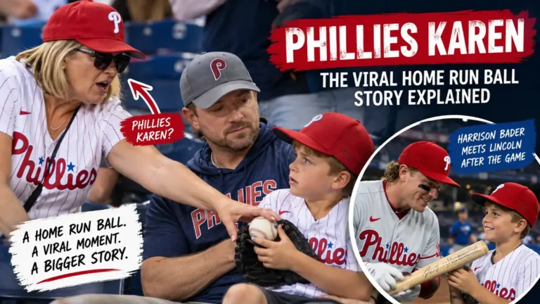 phillies karen: Viral Home Run Ball Story Explained