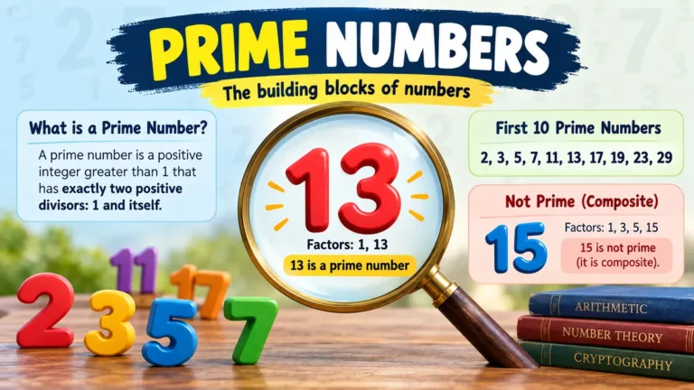 Prime Numbers: Definition, List, Examples & Rules