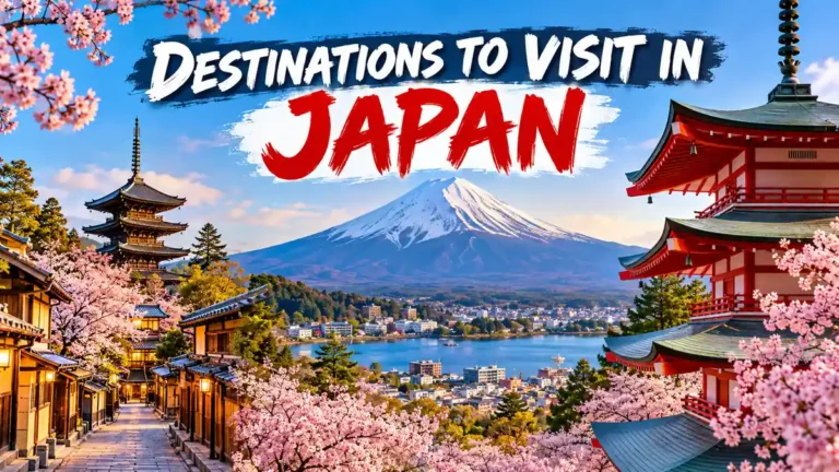 destinations to visit in japan: 15 Best Places