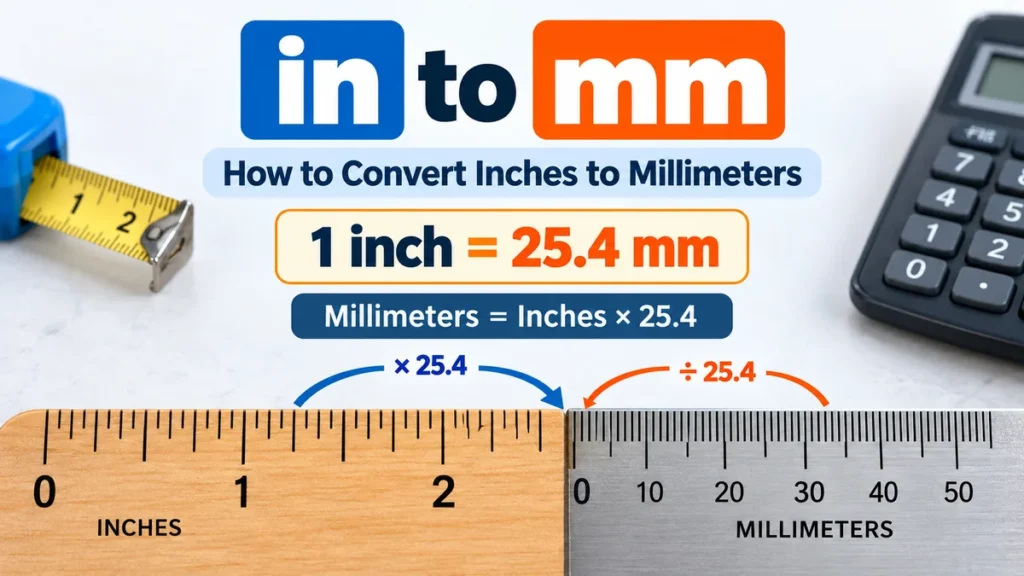 in to mm: Inches to Millimeters Conversion Guide