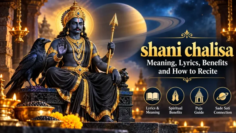 shani chalisa: Meaning, Lyrics, Benefits & Puja Guide